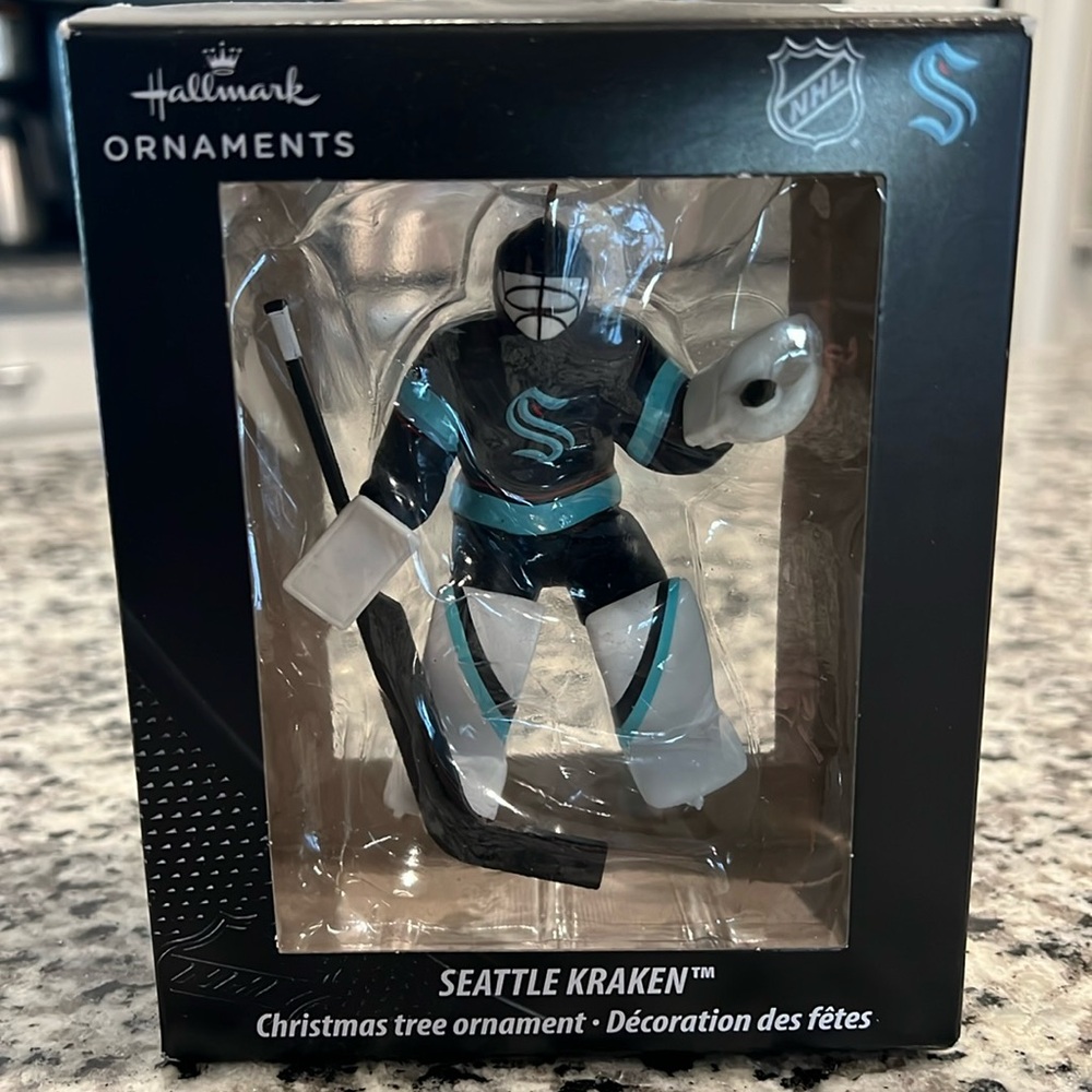 Seattle Kraken Hallmark Ornament
